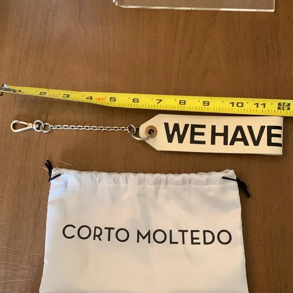 “WE HAVE ENOUGH” Corso Moltedo key fob